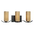 Minka Lavery Kinston Aged Bronze 3 Light Bath 6473-298