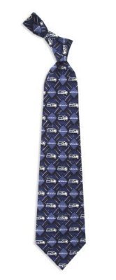 Seattle Seahawks Pattern 3 Neck Tie - NFL Football