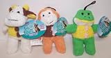 Vo-Toys #65563 4 Terry Cloth Animal