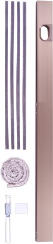 日晴金属 クーラーキャッチャー エアコン配管用アルミ窓パネル(ブロンズ) C-BPL-B