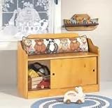 Benches Heirloom Pine, Storage Bench Heirloom Pine Bench 30 in. H