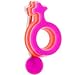 Top Dangle Purple Female Symbol Acrylic Multi-Layered Belly Ring