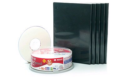 Ricoh DVD+R printable 16x Speed 25er Spindel DVD-Rohlinge