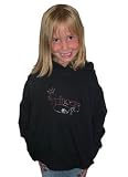 Princess Rhinestud Hoodie Sweatshirt