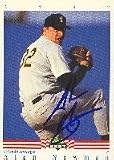 Alan Newman, Orlando Sunrays - Twins Affiliate Autographed Card