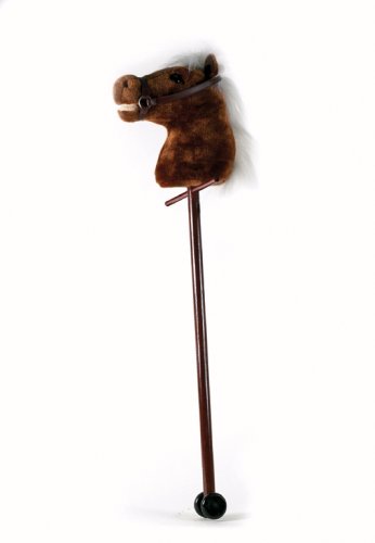 Childrens Toyshop  Toys : Hobby Horse with Handle, Sound, Wheels