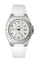 Tommy Hilfiger Women's Midsize White Rubber Strap Watch #1780457