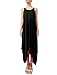 NE PEOPLE Womens Light Weight Sleeveless Maxi Handkerchief Hem Dress