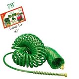 75' Coil Hose Plus