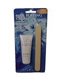 Flowery Au Natural Nail Buffing Cream (3/4 Oz) With Free Buffing Stick
