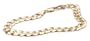 14k Yellow Gold 8.1mm Italian Curb Bracelet, 8"