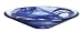 Kosta Boda Tempera Centerpiece Dish, Blue