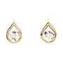 10K Diamond Teardrop Earrings.