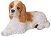CAVALIER KING CHARLES Red n White Medium Figurine 347R