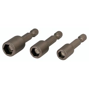 Nutsetter Pwr Bit 3Pc Set 7, 8,10mm X 55mm