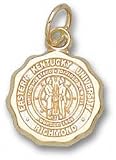 Eastern Kentucky Colonels 10K Gold Seal 1/2'' Pendant