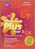 Worksheets plus : photocopiable worksheets for the teaching of KS2 maths activities, teaching guidance included. Year 5. Book 2, Calculations : including rapid recall of addition and subtraction facts