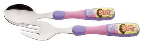 Kitchen: Zak Designs Dora The Explorer 2 Piece Flatware Set