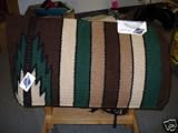 MAYATEX SADDLE BLANKET SHOW ARAB HORSE TACK TURQUOISE
