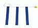 Three-Flag Belt Release Sets - Dozen - Adult Blue - Football Practice