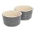 Le Creuset Stoneware Ramekins Set of 2, Granite