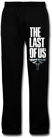 WVCAK Men's The Last Of Us Ellie Fleece Pants With Pocket XXL Black