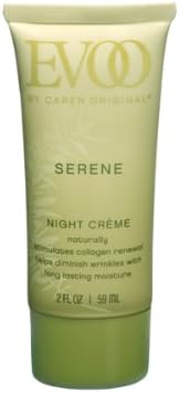 Caren Original EVOO Anti-wrinkle Night Creme, Serene, 2 Ounce
