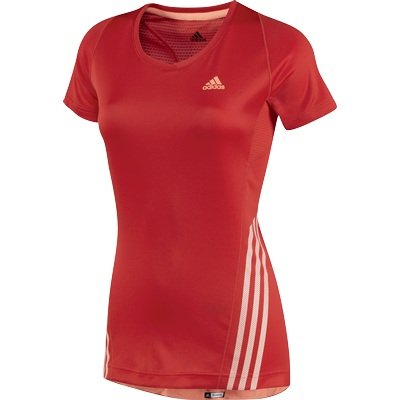 Adidas Damen kurz&auml;rmliges Shirt Supernova, core energy s12/ultra bright s12, 38, X17913 Preisvergleich