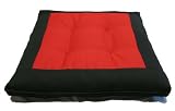 Brand New Central Red Zabuton, Yoga, Meditation Seat Cushions, Kneeling, Sitting, Supporting Exercise Pratice Zabutons.