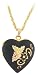Mt. Rushmore Black Hills Gold� 10K Antique Gold Heart Locket Necklace