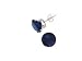 Sterling Silver 8mm Round CZ Fashion Birthstone Earring in 4 Prong Setting, September