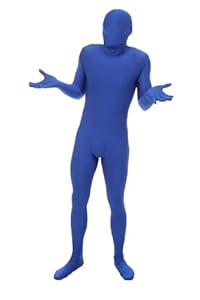 Blue Full Body Suit - Medium