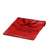 Biohazard bag- 24 in. x24 in. - 250 per case