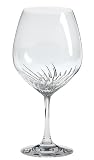 Nachtmann Dancing Stars Samba Burgundy Glass, Set of 2