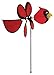 In the Breeze 2815 — Baby Cardinal Ground Spinner — Small Wind Spinner for Gardens, Planters, Flower Pots, Yards