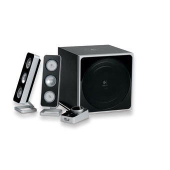 Logitech Z-4 Speaker System 80w Black (2.1)