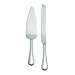 Vera Wang by Wedgwood Grosgrain Silver Plate Cake Knife and Server Set