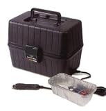 RoadPro 12-Volt Portable Stove, Black
