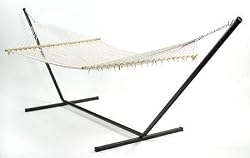 Two Person Jumbo Hammock ~ 100% Polyester with Oak Spreaders