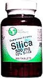 Silica ( 100 Tabs ) World Organic