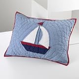 Freckles Marine Small Quilted Pillow