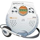 Weather-resistant Personal CD Player with 40-SECOND Asp