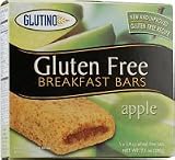 Glutino Gluten Free Breakfast Bars Apple -- 5 Bars