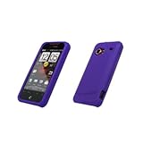 Premium Purple Silicone Gel Skin Cover Case for HTC Droid Incredible