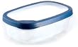 Rubbermaid FG5153RDBLUE Flex & Seal Rectangle 3.4-Cup Food Storage Container