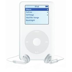 Apple Ipod White Click Wheel 20GB MP3 Player M9282LL/A (4th Generation)