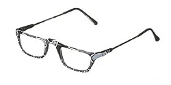 "Cloisonne Gray" Hand Painted Reading Glasses (+1.00 - +3.00)