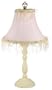 Vintage Teaberry Lamp & Shade