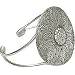 Presents for Girls - Costume Jewelry Cuff Bracelet Sterling Silver in Indian-Style (brclt155)