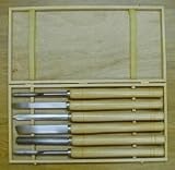Click for more about 6 PCE WOOD TURNING SET - ASTON.